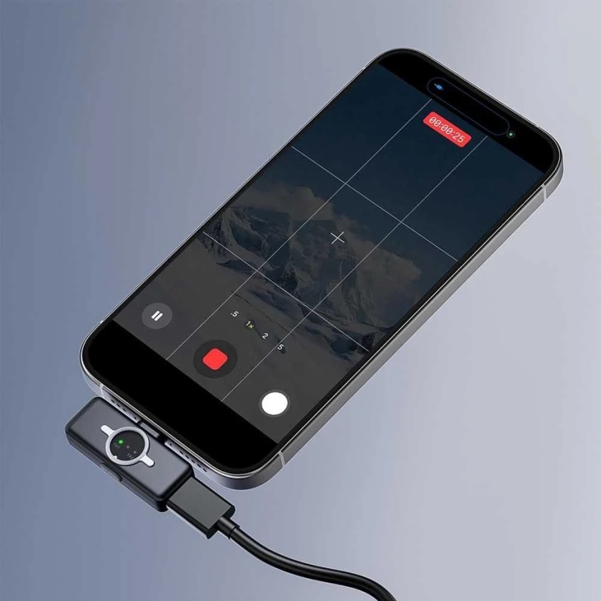 Mikrofonijärjestelmä - ULANZI A30 Tiny Mic USB-C langaton melunvaimennuksella – 5