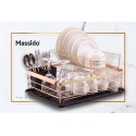 Dish Dryer for Dishes MS-601 Massido Golden