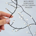Edelman Ziemassvētku dekors Dekoratīvs koks 100LED 90CM melns Edelman Ziemassvētku dekors Dekoratīvs koks 100LED 90CM melns