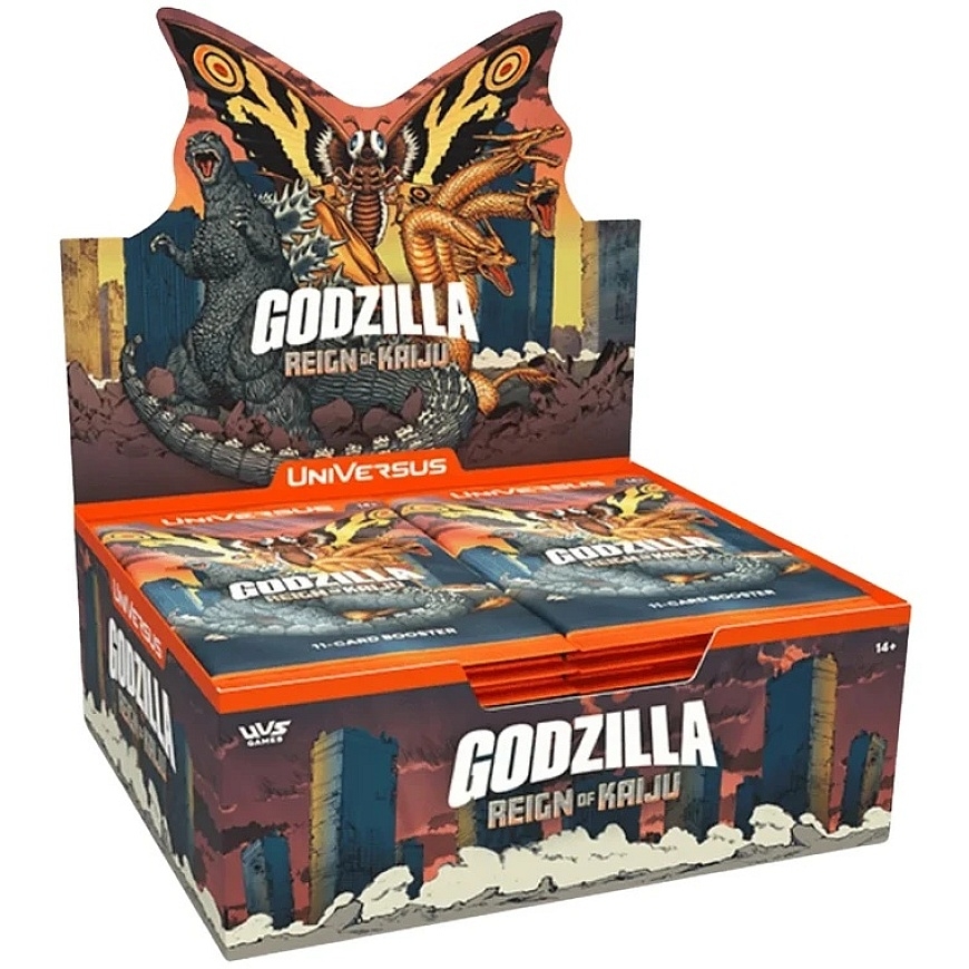 Universus Ccg UniVersus (UFS) CCG: Godzilla: Kaiju valitsemise booster kast (24 pakki)