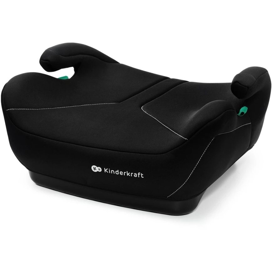 KINDERKRAFT autoiste I-BOOST 2, i-Size, must, KCIBOO02BLK0000