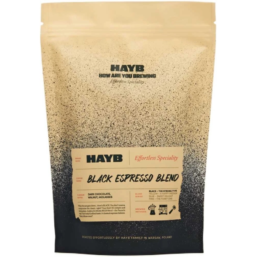 HAYB - Juodas Espresso Blend Natural 250 g – 5