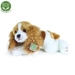 RAPPA Mīkstā rotaļlieta Kavalier King Charles spaniels guļ 30 cm