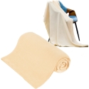 Wool Blanket 130x150 cm TEESA - cream Wool Blanket 130x150 cm TEESA - cream