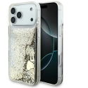 Чехол Guess Liquid Glitter 4G Charms для iPhone 18 Pro Max / 17 Pro Max, золотой Чехол Guess Liquid Glitter 4G Charms для iPhone 18 Pro Max / 17 Pro Max, золотой