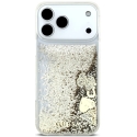 Чехол Guess Liquid Glitter 4G Charms для iPhone 18 Pro Max / 17 Pro Max, золотой Чехол Guess Liquid Glitter 4G Charms для iPhone 18 Pro Max / 17 Pro Max, золотой