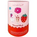 Set Inuwet: Strawberry valomasis ir drėkinamasis dušo putų muilas, 200 ml + plaukų gumelė Scrunchy + Strawberry kūno kempinė + S Set Inuwet: Strawberry valomasis ir drėkinamasis dušo putų muilas, 200 ml + plaukų gumelė Scrunchy + Strawberry kūno kempinė + S