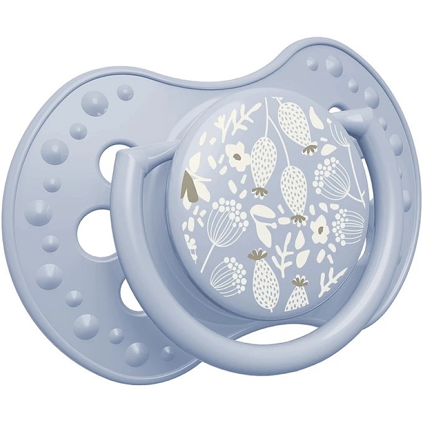 LOVI silicone dynamic pacifiers, Blossom Blue, 0-6m, 2 pcs., 22/921newboy – 3