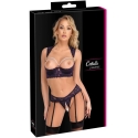 Cottelli Shelf Bra Set Violet 80B/M