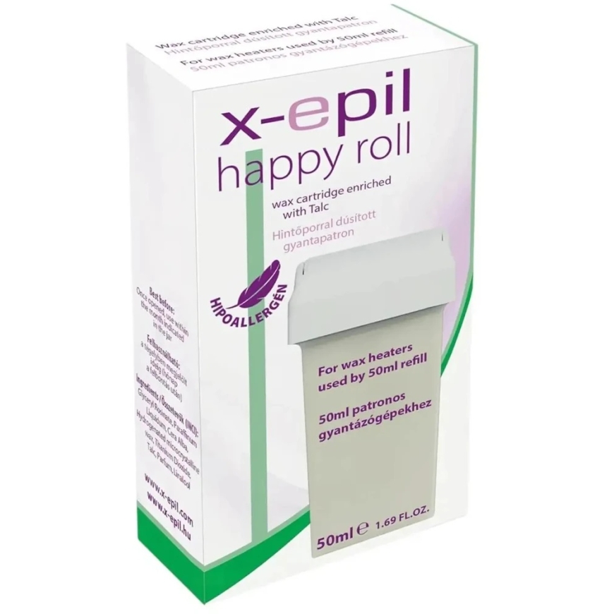 X-Epil Happy Roll Talk Silky Finish Vasks ķermenim, 50 ml – 2