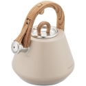 Virdulys plieno su gwizdkiem 2,5 l smėlio spalva, indukcija, klausberg kb-7950 Virdulys plieno su gwizdkiem 2,5 l smėlio spalva, indukcija, klausberg kb-7950