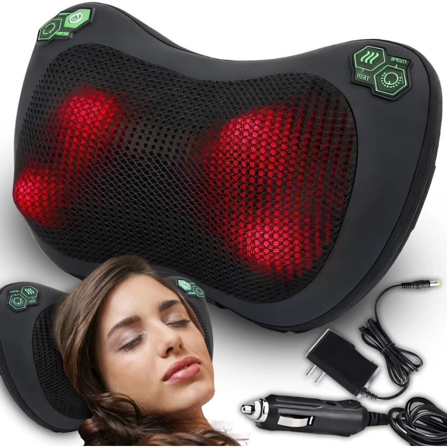 Heated Shiatsu Massager for Neck, Back, and Body ER1109 – 3