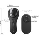Marc Dorcel Discreet Vibe+ массажёр для трусиков с магнитной застёжкой Marc Dorcel Discreet Vibe+ массажёр для трусиков с магнитной застёжкой