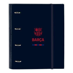 Safta Ring Binder F.C. Barcelona Dark Blue (27 x 32 x 3.5 cm)