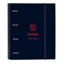 Safta Ring Binder F.C. Barcelona Dark Blue (27 x 32 x 3.5 cm)