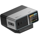 Cuktech TA3005U 300W 5-in-1 Charging Station with Digital Ekranas - Sidabrinis Cuktech TA3005U 300W 5-in-1 Charging Station with Digital Ekranas - Sidabrinis