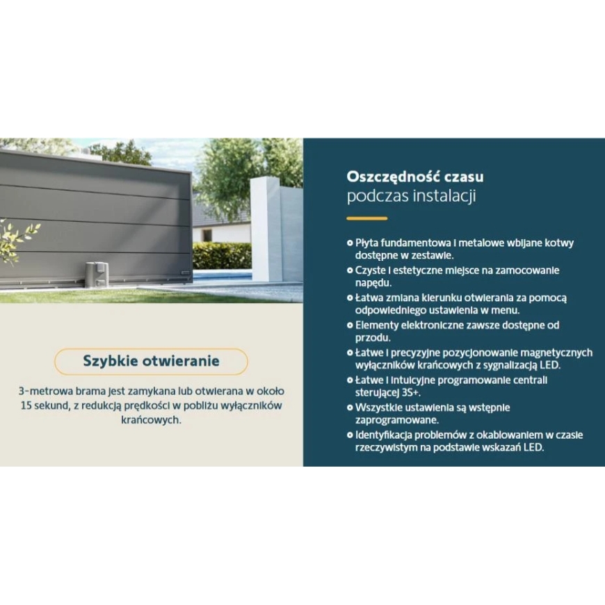Комплект Somfy "Elixo 3S+ M IO Standard Pack" для раздвижных ворот до 600 кг – 4