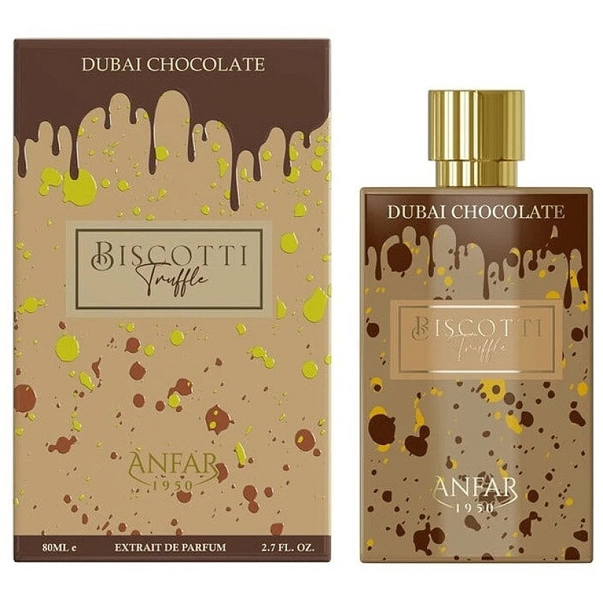 Anfar Dubai Chocolate - Biscotti Truffle PP unisex perfume, 80 ml – 3