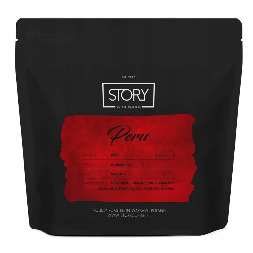 "Story Coffee Roasters" – "Peru Cajamarca" ground espresso coffee, 250 g – 2