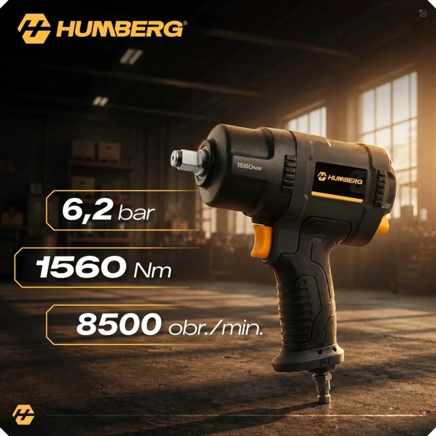 Пневматический ударный ключ Humberg HM-261 – 4
