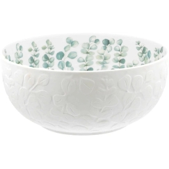 Lumarko LA PORCELLANA BIANCA SEMPREVERDE Salaattiastia - 23 cm, vihreä
