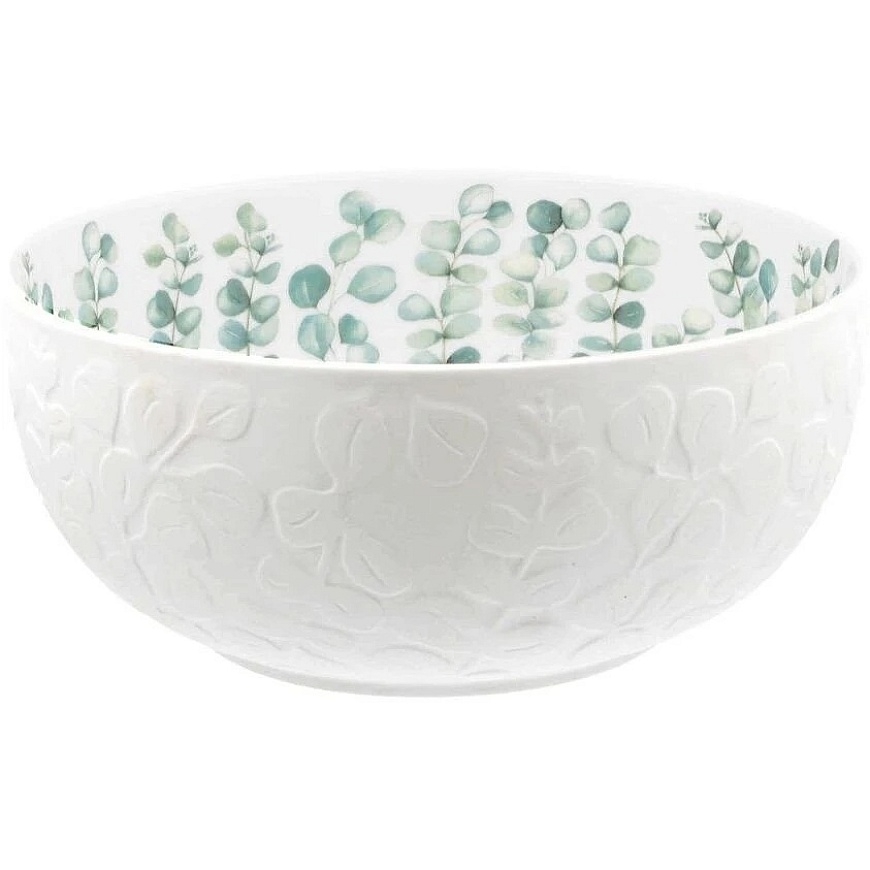 Lumarko LA PORCELLANA BIANCA SEMPREVERDE Salaattiastia - 23 cm, vihreä – 2