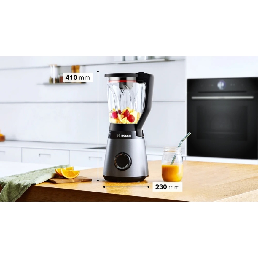 Bosch MMB4151S Sarja 4, Tehosekoitin, VitaPower, 1200 W, Hopea – 4