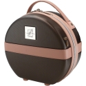 Kelioninis lagaminas ABS VINTAGE T5673-1 ruda-rožinė SEMI LINE Kelioninis lagaminas ABS VINTAGE T5673-1 ruda-rožinė SEMI LINE