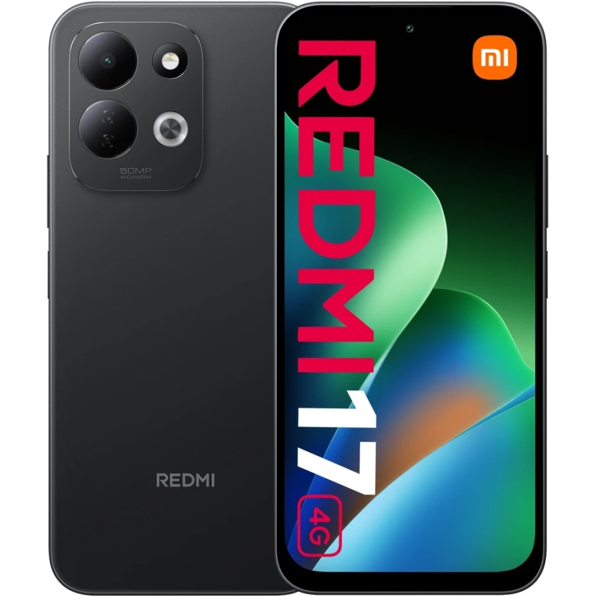 Xiaomi Redmi 17 4/128GB Melns