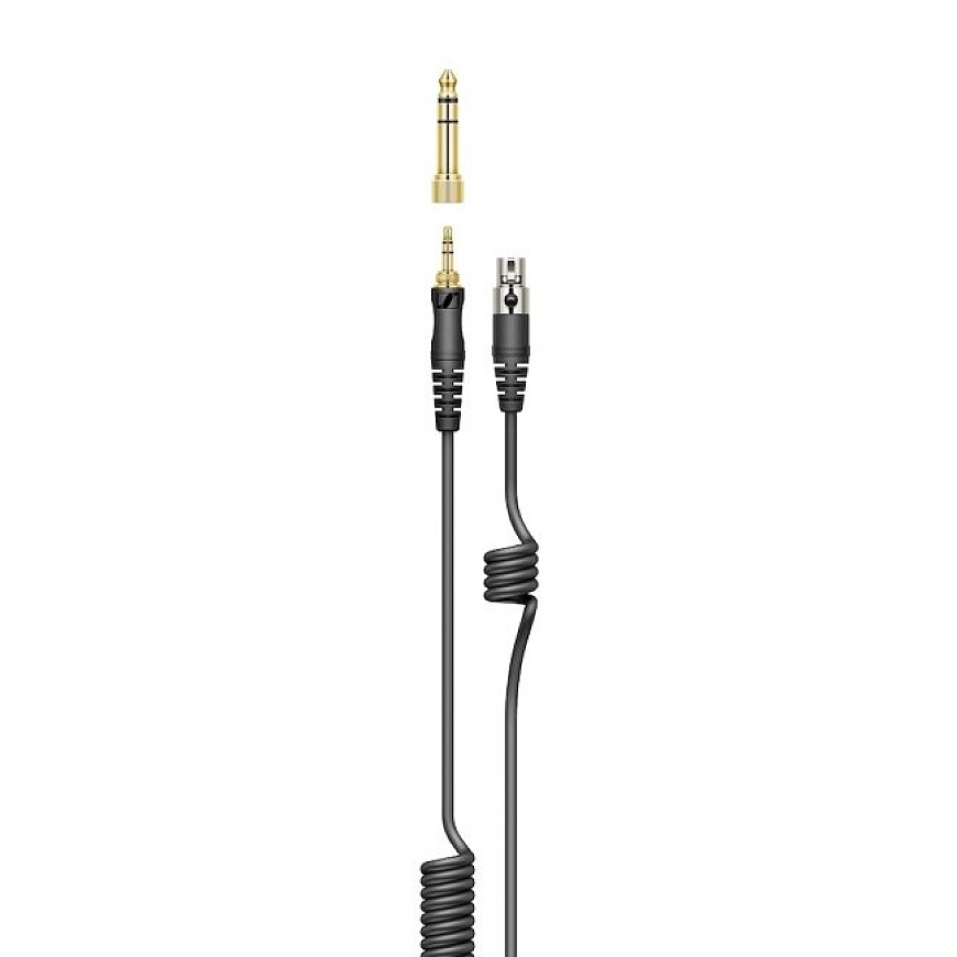 Sennheiser HD 480/490 Pro - Изогнутый кабель предназначен для наушников Sennheiser HD 480/490 Pro