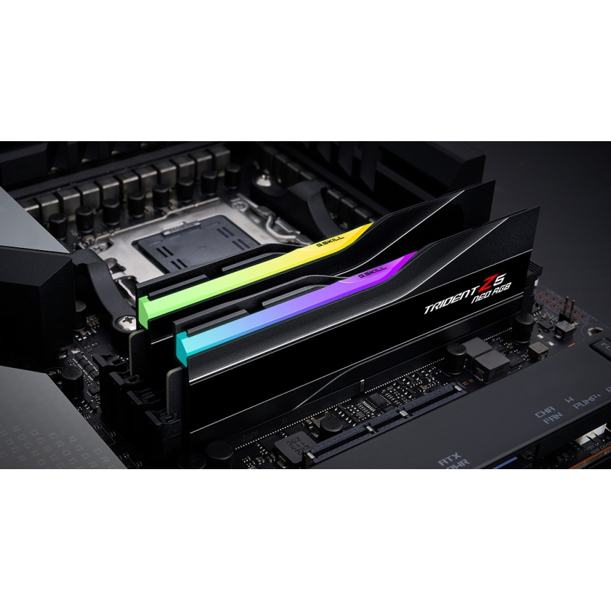 G.Skill Trident Z5 Neo RGB F5-6000J3038F16GH2-TZ5NR mälumoodul 32 GB 2 x 16 GB DDR5 6000 MT/s 288-kontaktiline DIMM – 4