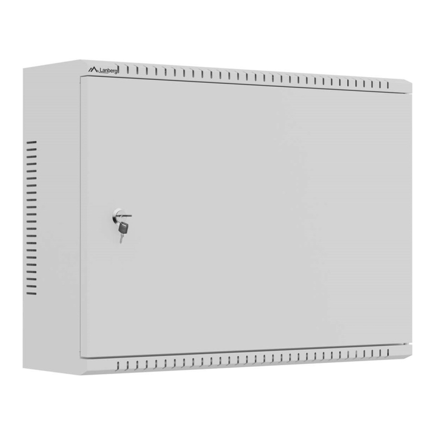 Lanberg installation cabinet TPR 10" & 19" with mesh panel 560x420x180 grey (assembled)