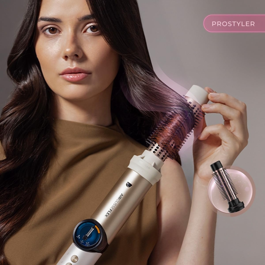 Cecotec Muotoiluharja | AirGlam 14in1 Flex Musta | Ion – 2