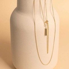 Mummy Bell Lygi zelta ķēde 110 cm