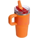 Stanley The Quencher ProTour Flip Straw Tumbler 0.6 Oranssi Stanley The Quencher ProTour Flip Straw Tumbler 0.6 Oranssi