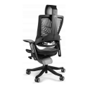 Wau 2 TPE-8 office chair, grey/black elastomer Wau 2 TPE-8 office chair, grey/black elastomer