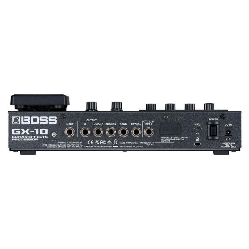 Boss GX-10 Multi-effektu pedālis ģitārai un basam – 3