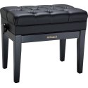 Roland RPB-500BK adjustable piano bench with storage space, black Roland RPB-500BK adjustable piano bench with storage space, black