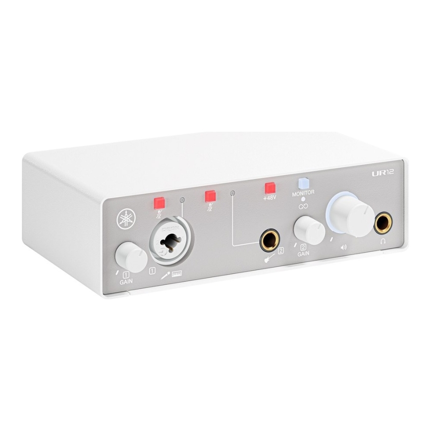 Yamaha UR12MK3 Valkoinen - Ääniinterface – 3