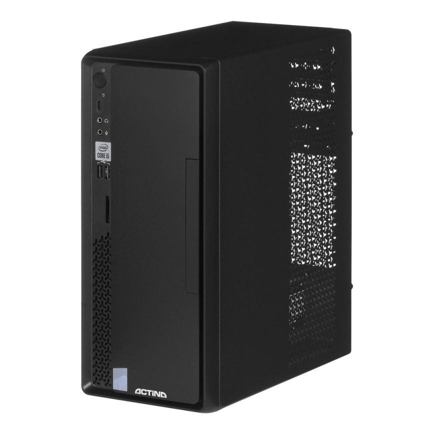 Actina 5901443334361 PC i3-12100 Mini Tower Intel® Core™ i3 8 GB DDR4-SDRAM 512 GB SSD Windows 11 Home Juodas – 3