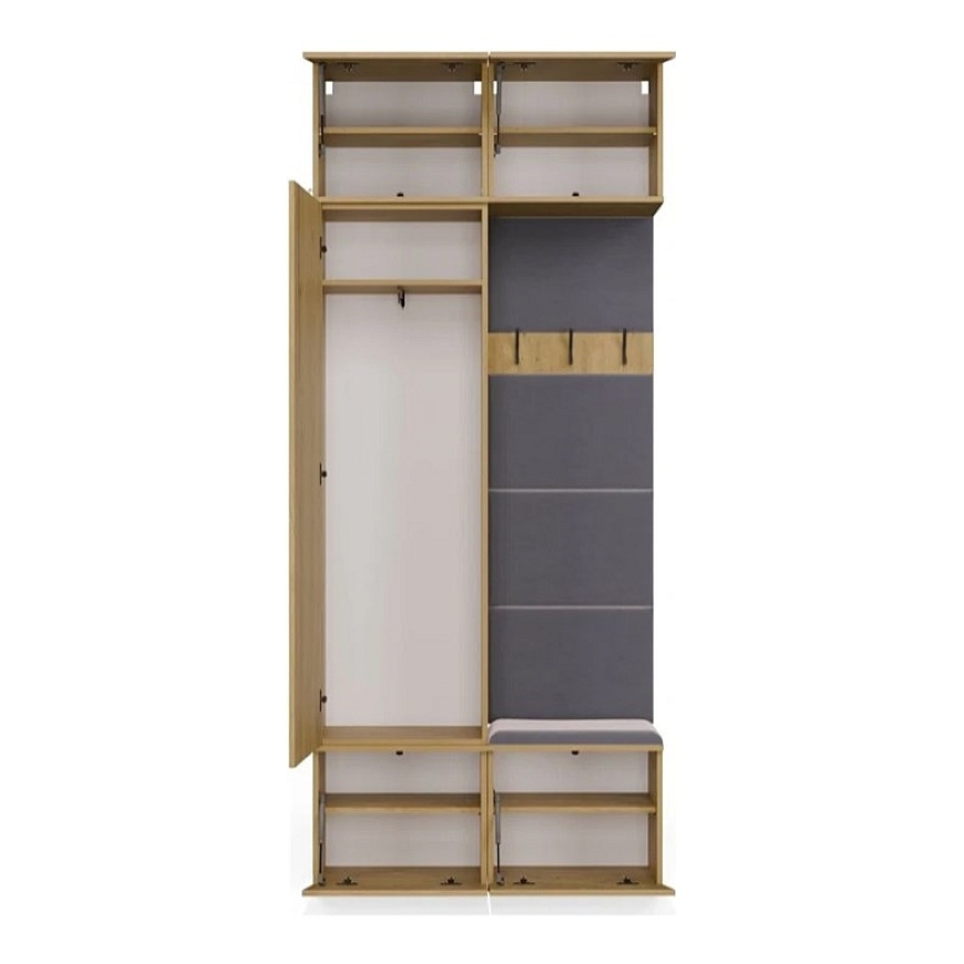 HAGA II 1SZ1W Riidekapp – Artesaania tamme – 3