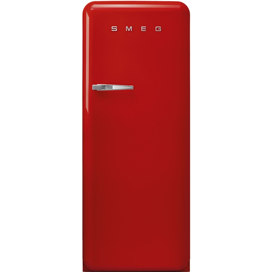 Smeg FAB28RRD5 ledusskapis, sarkans, labais