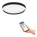 Eglo Montemorelos-Z умная потолочная лампа, черная, 42 см