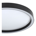 Eglo Montemorelos-Z smart ceiling lamp, black, 42 cm Eglo Montemorelos-Z smart ceiling lamp, black, 42 cm
