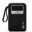 Quik Tarvikkeet QP-862 Kantohihna ulkoisella akulla 20 000 mAh / 22,5 W