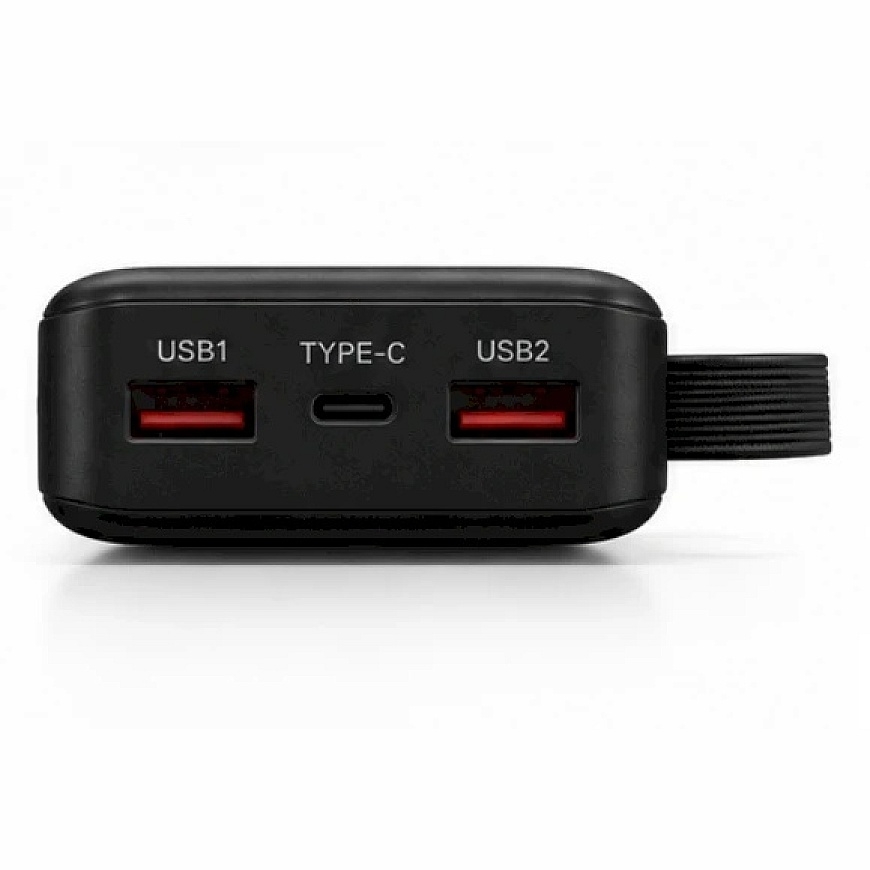 Quik Tarvikkeet QP-862 Kantohihna ulkoisella akulla 20 000 mAh / 22,5 W – 5