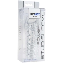 TOYJOY Storinanti stimuliuojanti kepurė prailgina varpą TOYJOY Storinanti stimuliuojanti kepurė prailgina varpą