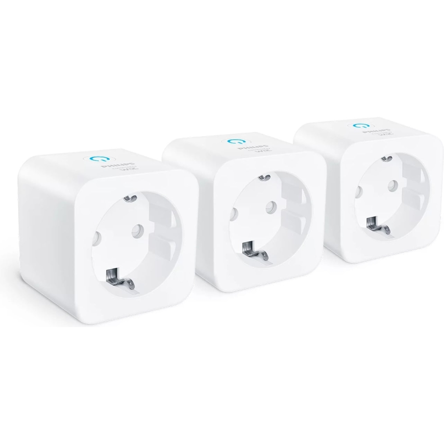 Philips Smart Lighting Smart Plug älypistorasia, 3 kpl
