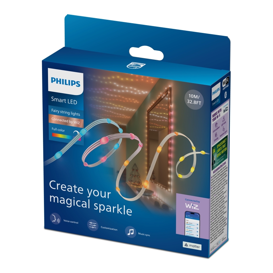 Philips Smart Lighting Fairy String Light RGBIC набор светодиодных огней, 10 м – 3