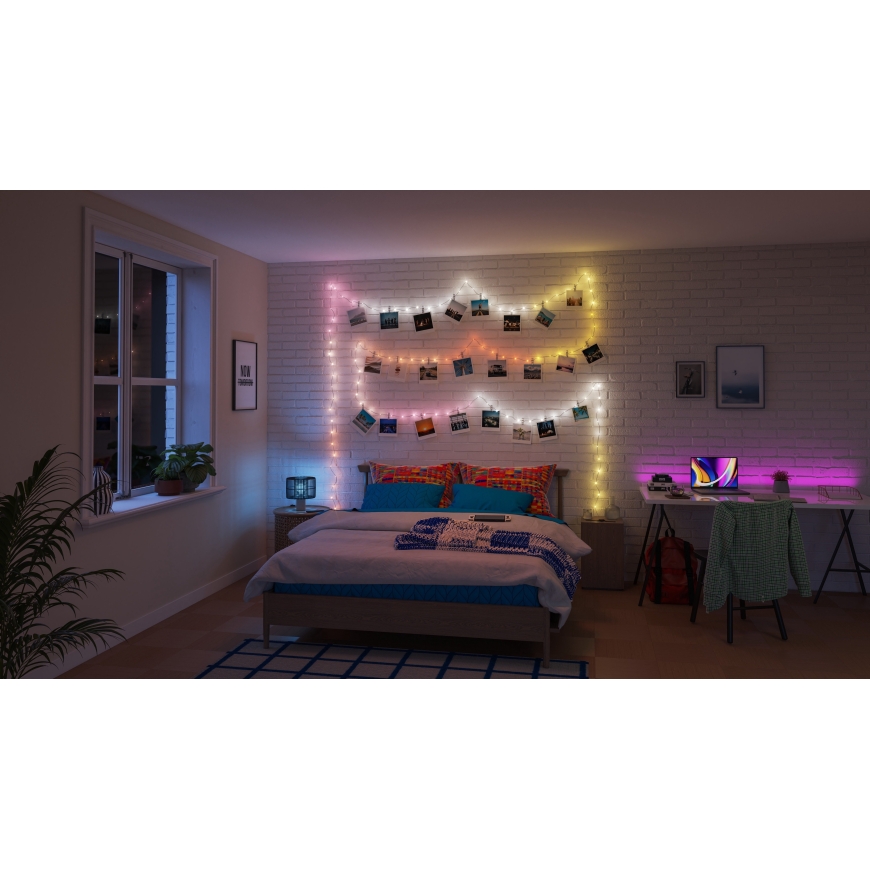 Philips Smart Lighting Fairy String Light RGBIC šviesų rinkinys, 10 m – 5